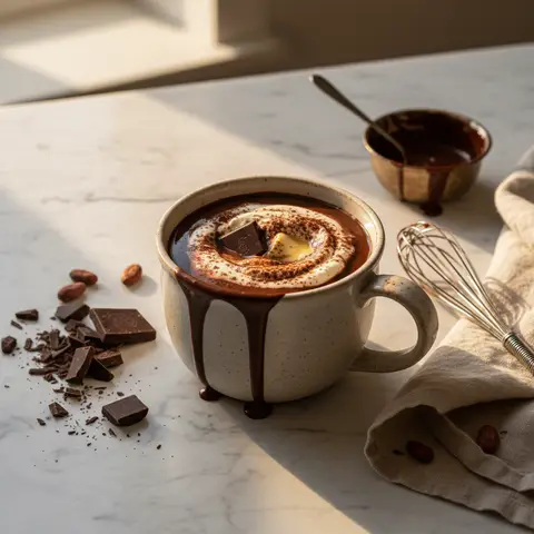 Rich French-Style Hot Chocolate