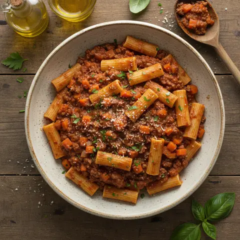 Simple Pasta Bolognese