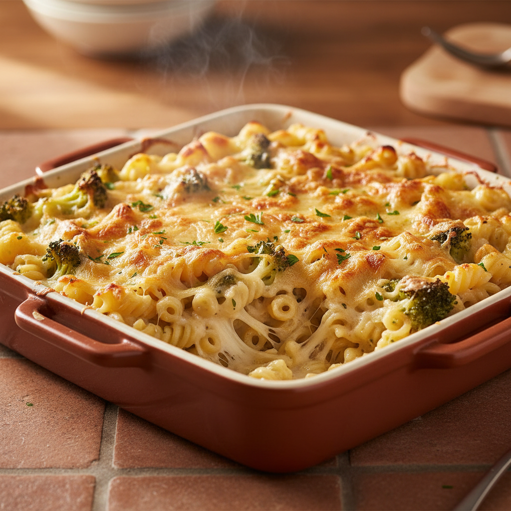 Pâtes au Gruyère et Brocoli