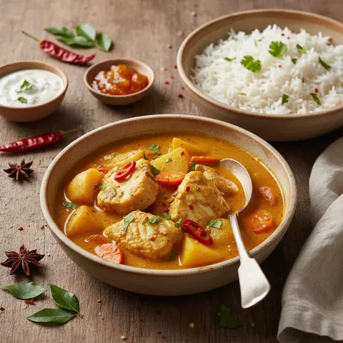 Fish Curry with Potatoes