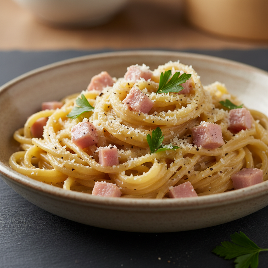 Pâtes Carbonara Revisitées