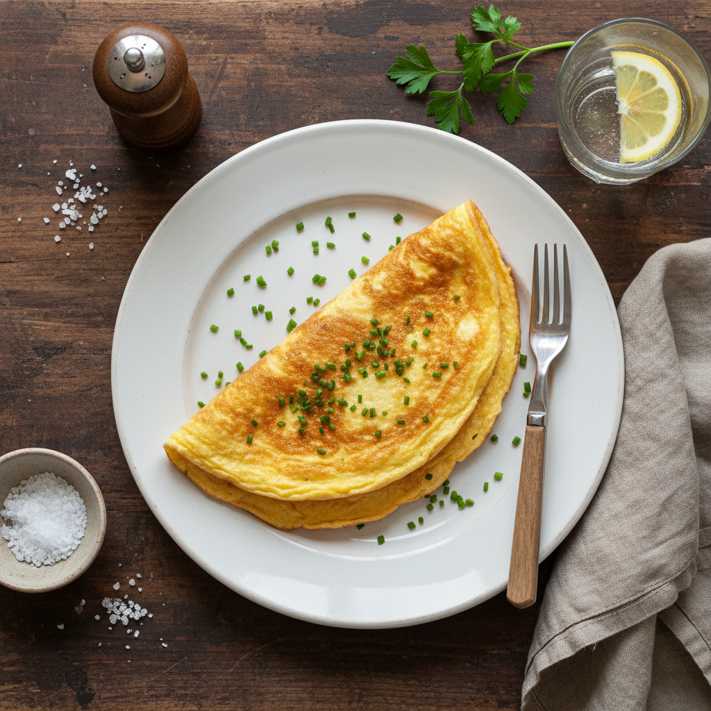 Omelette Nature Simple