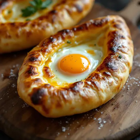 Khachapuri (Pain au Fromage Géorgien)