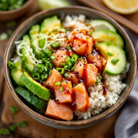 Poke Bowl au Saumon