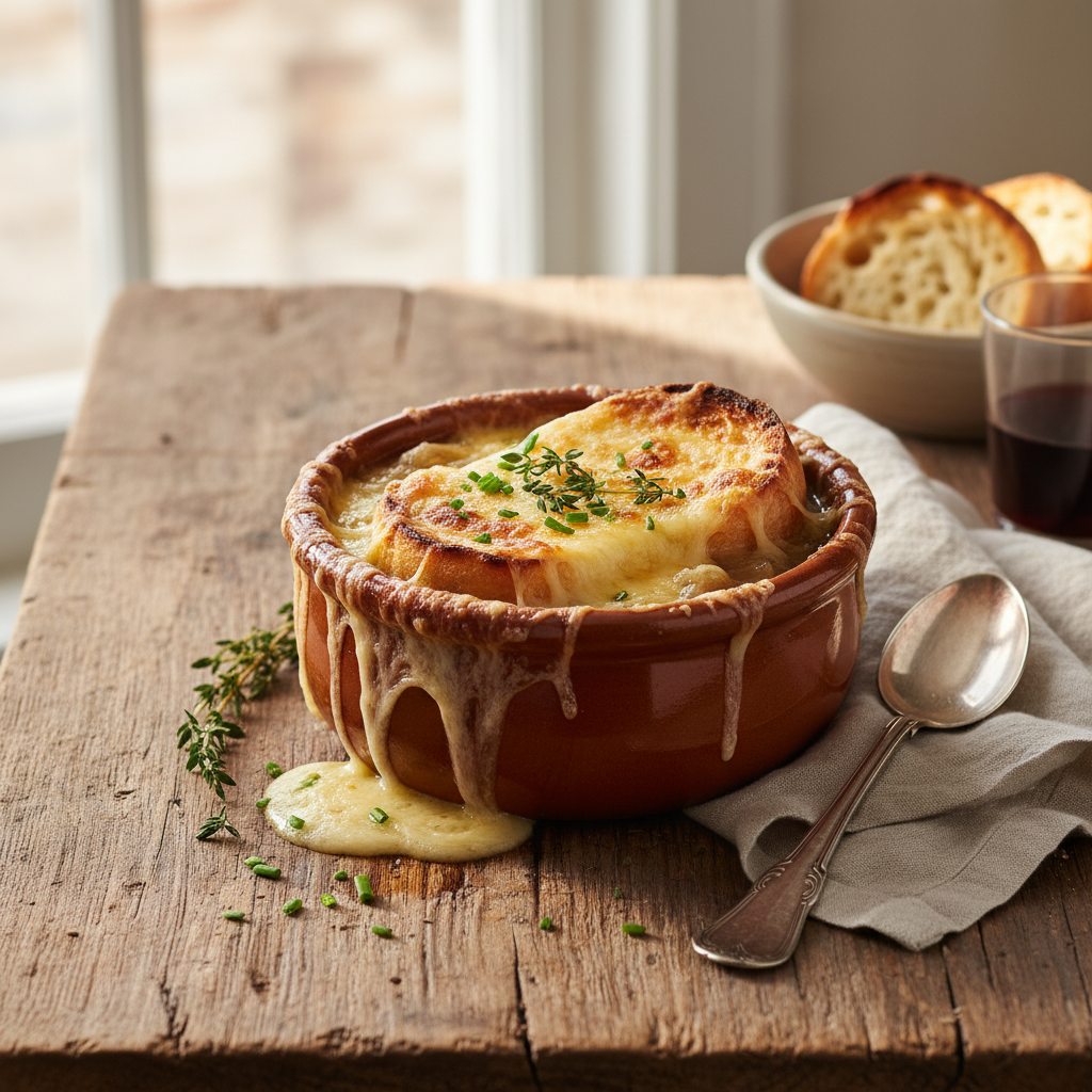 Soupe a l'oignon