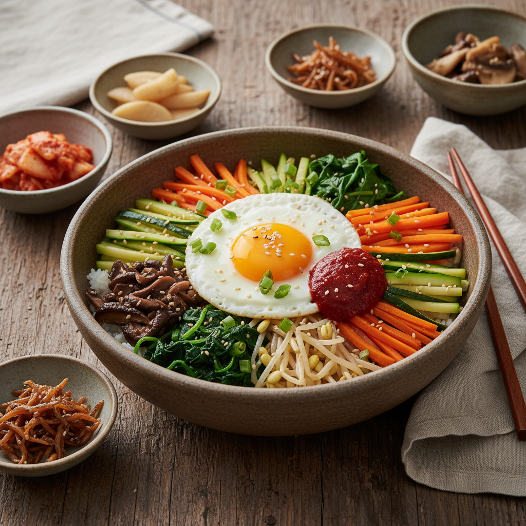 Bibimbap coreen