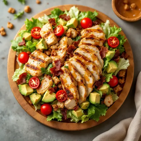 Salade Américaine au Poulet et Avocat