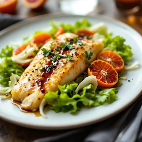 Salade de Dorade, Fenouil et Agrumes