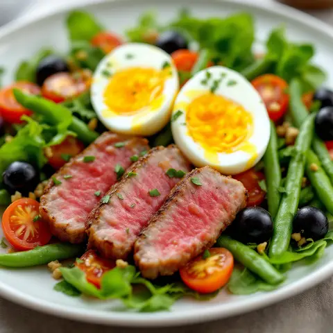 Salade Niçoise au Thon Frais